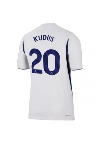 Tottenham Hotspur Mohammed Kudus #20 Jalkapallovaatteet Kotipaita 2026-27 Lyhythihainen
